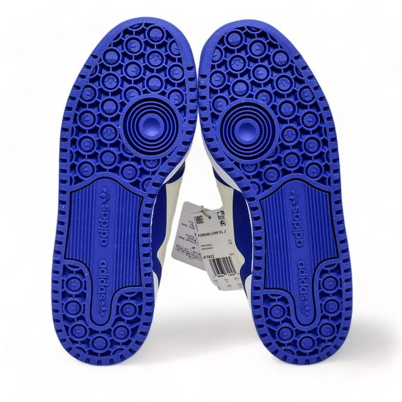 Adidas Forum Low Classic Retro Shoes Boy's/Men's 6 (Women's 7) White Blue IF7822 - Picture 7 of 8